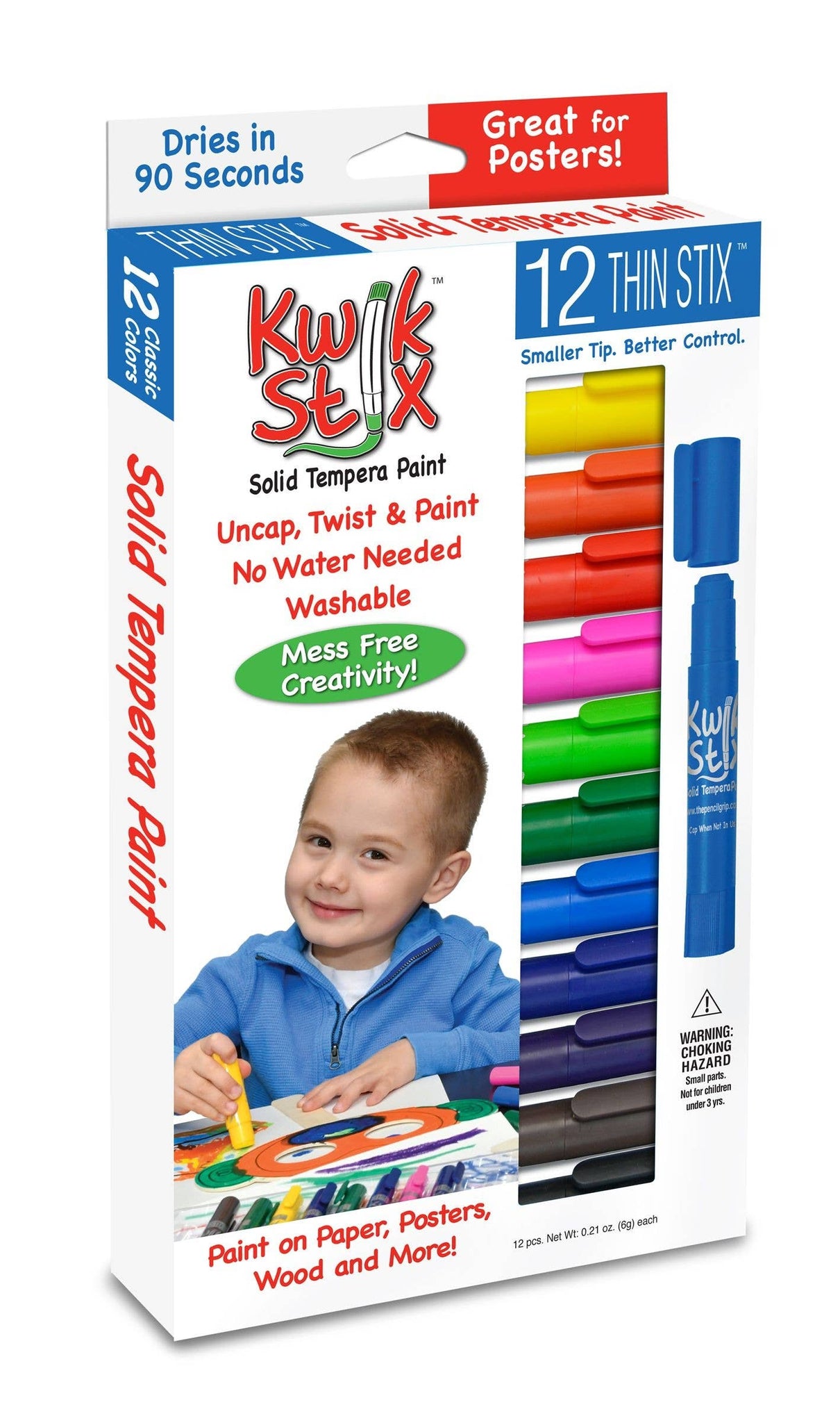 12 Pack - Washable Watercolor Paint Sets for Kids - Nepal