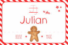 Load image into Gallery viewer, My Little Gingerbread Placemat
